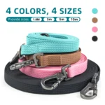 1.8M 3M 5M 10M PVC Dog Leash large dog Medium non-slip Waterproof and easy to clean running dog training Leash long strong - Image 5