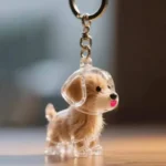 Clear Pet Hair Memorial Capsule DIY Dog Fur Keepsake Pendant for Keychain Puppy Hair Storage Container for Pet Lovers Gift - Image 4