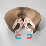 Foldable Cat Scratcher with Bell & Catnip - Multi-Level Cardboard Toy for Kittens, Durable Claw Sharpener - Image 5
