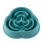 Pet Cat Dog Slow Food Bowl Fat Help Healthy Round Anti-choking Thickened And Non-slip Multiple Colors Shapes - Image 4