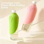 Dog Cat Drinking Bowl Outdoor Feeding Water Portable Drinking Cup for Pets Foldable Water Dispenser Interchangeable Bottle - Image 5