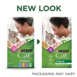 Indoor Healthy Weight and Hairball Dry Cat Food With Chicken - Pack of 4 3.15 lb. Bags - Image 2
