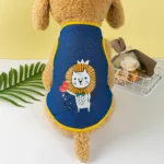 Cute Summer Polyester Fibre Cool Breathable Cat Costume Cat T-shirt Puppy Vest Dog Clothes - Image 6