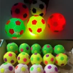 Glowing ball in the dark, squeaking toy, bouncing activated toy, PET ball, puppy, cat, dog, easy to clean - Image 6