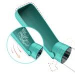 550ML Dog Water Bottle Portable Foldable Dogs Water Dispenser for Outdoor Walking Hiking Leak Proof Puppy Water Cup Pet Supplies - Image 2