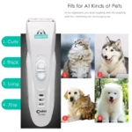 Codos CP6800 Professional Cat Dog Hair Trimmer Electric Mower Pet Hair Clipper Rechargeable Pets Grooming Shaver Haircut Machine - Image 6