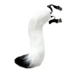 New! high quality For Props Cat Fox Plush Tails Role Play Halloween PartyAccessories Anime Animal Tail Cosplay Costumes - Image 2