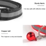 10Pcs Wholesale Collars for Cat Collar With Bell Adjustable Necklace Cat Puppy kitten Collar Dropshipping Pet Cats Collar - Image 3