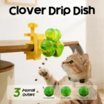 New Clover Leakage Food Toy Adjustable Slow Feeder Wand Interactive Treat Dispenser for Cat Dog Pet Enrichment Playing Supplies - Image 2