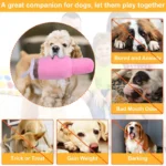 Safe Squeaky Dog Cup Toy Pink - Durable Chew Toy for Small/Medium/Large Aggressive Chewers Birthday & Exercise - Image 3