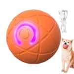 Smart Interactive Dog Toys for Aggressive Chewers Self Moving Interactive Dog Ball Automatic Vibrating Toy - Image 2