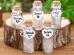 Personalized Pet Fur Keepsake,Custom Pet Hair Memorial Jar,Cremation Urn Paw Print for Pet,Pet Urn Glass Jar,Pet Memorial Gift - Image 2