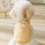 Summer Dog Clothes Bear Print Dog Vest Chihuahua French Bulldog Thin Breathable Shirt Sun Protection Puppy Outfit Pet Costume - Image 4