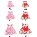 Puppy Skirt Spring Summer Dog Princess Dress Pet Skirt Cute Dog Dress Bow Lace for Small Medium Puppy Poodle Chihuahua Dog Cloth - Image 7