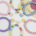 Sweet Cartoon Cat Pet Necklace: Handmade Beaded Adjustable Collar for Dogs & Cats - Adorable Kitten Charm Pendant for Small Pets - Image 5