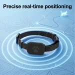 Remote Pet GPS Tracker Waterproof Real-Time Tracking Movement Alert Collar Anti-Lost Dog Cat Global Locator for Apple Find APP - Image 9