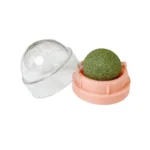 The Catnip Cat Wall Stick-on Ball Toy Scratchers Treats Healthy Natural Removes Balls to Promote Digestion Cat Grass Snack - Image 5