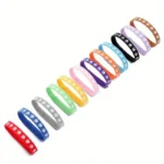 12pcs Pet Classification Collar Puppy Kitten Identification Footprint Collar Newborn Puppy Cat Birth Milk Dog Necklace Pet - Image 2