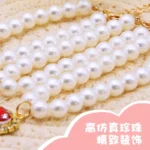 Pet Pearl Collar Dog Princess Necklace Cat Jewelry Cute Collar Puppy Accessories Dog Kitten Chain Chihuahua Wedding Jewelry Gift - Image 3