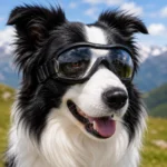 Pet Adjustable Dog Goggles Sunglasses Anti-UV Sun Glasses Eye Wear Protection Black Widely Used Dog Sunglasses Pet Dog Supplies - Image 4