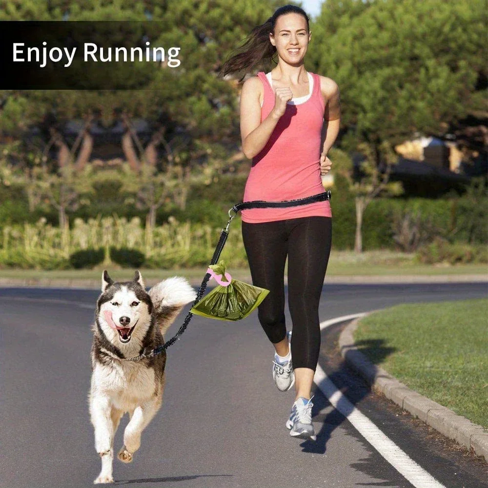 silicone dog poop bag holder with leash clip black white pattern waste bag dispenser with drawstring closure runs bike rides poop bags for dogs details 6