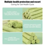 Cat Grass Teeth Grinding Stick Pet Snack Hairball Removal Sticks Ready To Eat Cat Baby Teeth Cleaning Stick Improve Digestion - Image 5