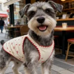 1pc Cute cherry print pet tank top, soft and skin friendly pet clothing - Image 6