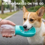 Portable Dog Water Bottle 300ml Leakproof Travel Pet Bowl for Small Large Dogs Hiking Outdoor Dispenser French Bulldog Supplies - Image 5