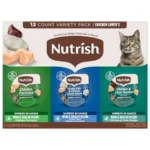 Grain Free Lover's Whole Health Blend Variety Pack Wet Cat Food,.Cup, 12 Count Rachael Ray