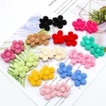 10PCS Solid Color Pet Dog Bows Puppy Flower Hair Bows Rubber Bands for Dogs Cute Cat Dog Bows Hairwear Dog Hair Accessories - Image 6