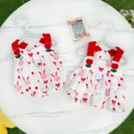 Cute Small Dog Dress Cute Cat Tiered Skirt Spring Puppy Bubble Skirt Breathable Dog Princess Dress Clothes Accessories - Image 3