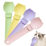 4Pcs Cat Treat Dispenser Multi Function Spoon for Lickable Cat Treats Cats Treats Squeeze Spoon Treat Feeding Wet Spoons Easy Feeding 4 Styles - Image 4