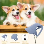 Adjustable Dog Baseball Cap Fashion Soft Breathable Pet Sun Hat with Ear Holes Dog Parent-Child Hat for Small Medium Large Dogs - Image 2