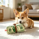 Interactive Squeaky Money Shaped Chew Toy for Dogs And Cats with Crinkle Paper Teeth Cleaning Pet Toy - Image 2