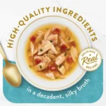 Purina Broths, Wet Cat Food, Tuna and Vegetables, 1.4 oz Pouch, 16 Pack - Image 3