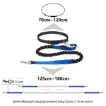 Hand Free Dog Leash for Pet Walking Running Jogging Adjustable Dog leash Waist Belt Chest Strap Traction Rope Dog Accessories - Image 6