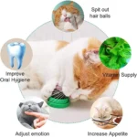 Natural Catnip Balls Lickable Cat Grass Snack Kitten Scratchers Toy Treats Chewing Fresh Breath For Small Medium Pet Cat - Image 4