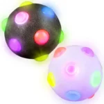 Dog Toy Glowing Ball LED Puppy Balls Flashing Elastic Ball Toy Pet Color Light Ball Interactive Toys For Cats Small Dogs Child - Image 4
