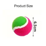 1/2pc Hard Ball Pet Biting Ball Training for Grinding Teeth Tennis Suitable for Pets to Play with Small Dogs Pet Supplies TMZ - Image 5