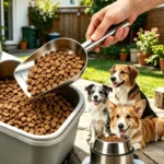 Dog Food Scoop Stainless Steel with Long Handle, Precise Dog Food Measuring Cup 1, 3/4, 1/2, 1/4 Cup, Pet Scoop for Dogs, Cats - Image 4
