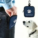 1Pcs 11×11×3cm Portable Dog Treat Bag Outdoor Training Dog Food Pocket with Hooks Multifunctional Dog Reward Bags Pet Supplies - Image 3