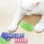 4/200Pcs Interactive Colorful Gauge Kitten Coil Spiral Springs Cat Toys for Kittens And Cats Pet Products - Image 3