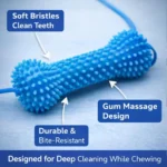 Pets Dog Chew Toys Dog Toothbrushing Toy Suction Cup Pull Rope Dental Chew Stick Rubber Teeth Cleaning Toy Interactive Toys - Image 4
