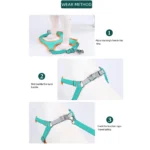 Pet Harness Vest Dogs Chest Strap Rope Reflective Dog Traction Rope Retractable for Small Dog Cat Traction Set Pet Accessories - Image 3