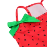 Dog Dress with Bow Summer Clothes Cute Small Dogs Skirt Suspender Watermelon Pattern Pet Clothing Puppy Dresses Cat Costumes - Image 6