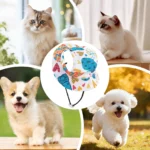 1PC Pet Sun Hat Adjustable Pet Sun Hat Cat Dog Breathable Dog Sunshade Hats Outdoor Travel Pet Fisherman Hat Sun Protection - Image 5