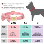 Personalized Dog Collar Cute Bowtie Dog Nylon Collars Free Engraving Pet Buckle Collar For Small Medium Dogs Bowknot Accessory - Image 6