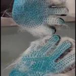 Cleaning Gloves Suitable for Hair Removal Tools for Dogs Cats Pet Massage and Caressing Gloves, Hair Removal Glove Brush 2 Pcs - Image 5