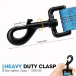 Bungee Dog Leash, Heavy Duty Dog Leash with Shock Absorption, 2 Padded Handles Training Leash, Improved Dog Safety and Comfort - Image 4