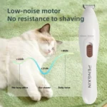New Dog Cat Rabbit Pet Foot/Face/Hip/Ear/Claw Trimmer Dog Electric Beauty Shaver Cat Claw Hair Low Noise Electric Push Clipper - Image 2